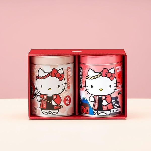 Amazon.co.jp: 山本海苔店 はろうきてぃ 海苔ちっぷす 2缶セット